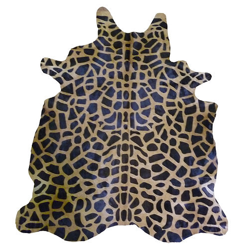 Giraffe Cowhide Rug